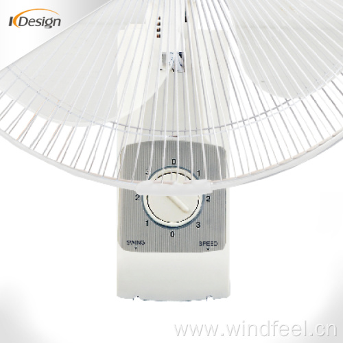 Wall mounted electric fans cheap price white indoor wall fan noiseless good brand electric wall fans for house